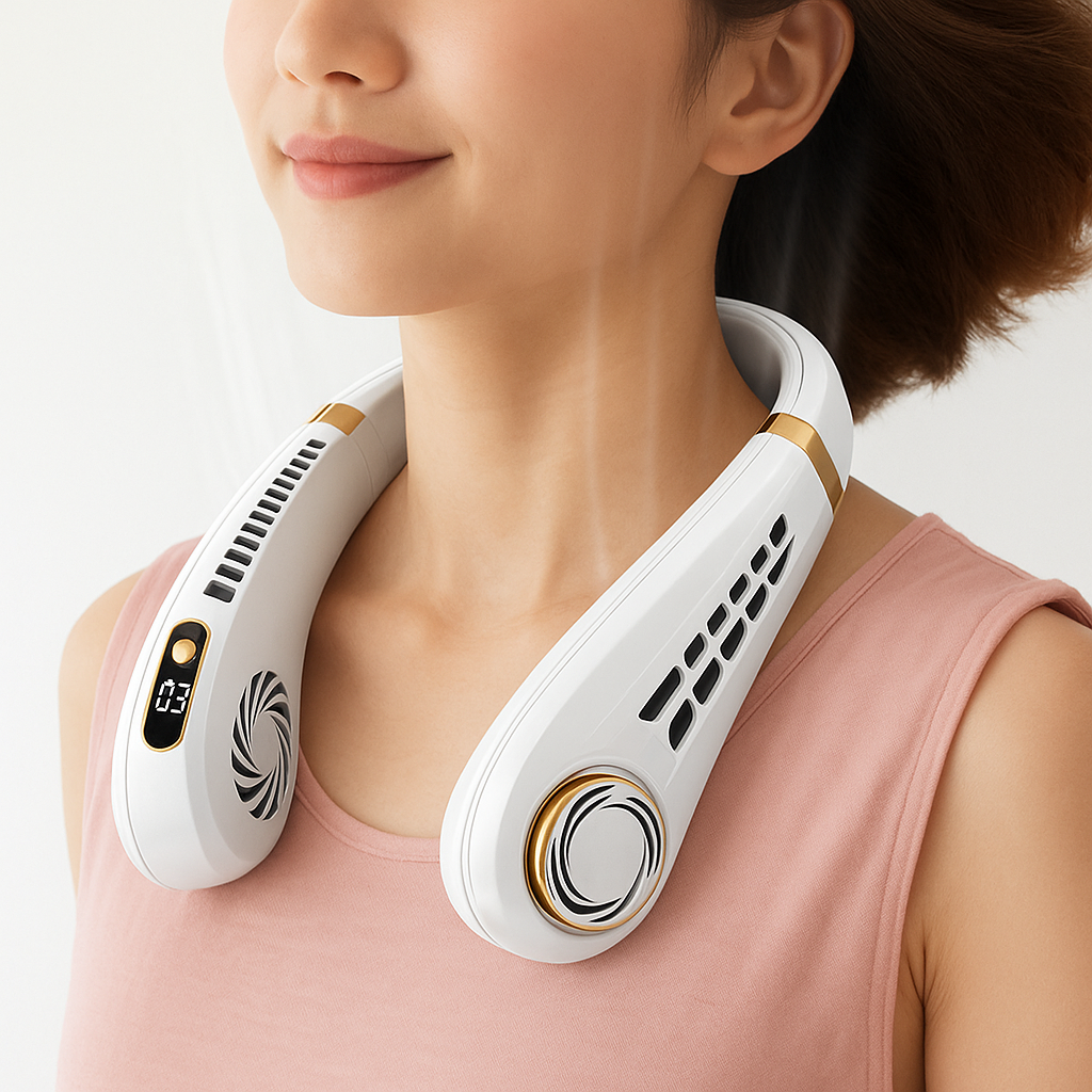 AirHalo™ - Innovative Portable Neck Fan
